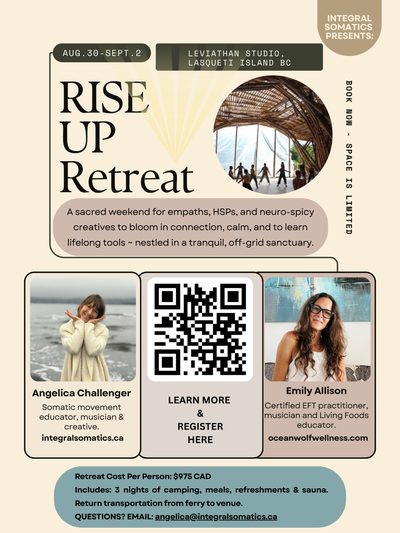 Naked DJ's Global Gypsi Earth Day Party at The Waverley — press flyer featuring Emily Spiller